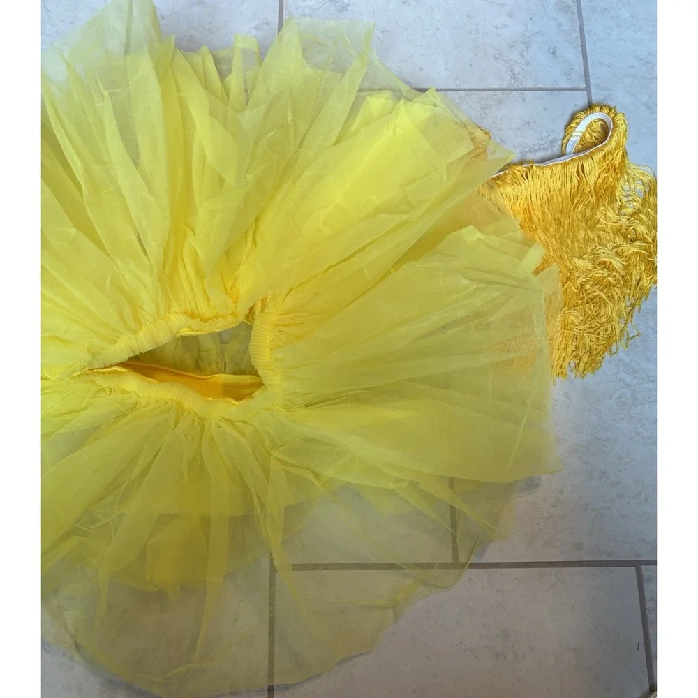 ✨ Costume Gallery Dance‎ Costume Child Medium Yellow